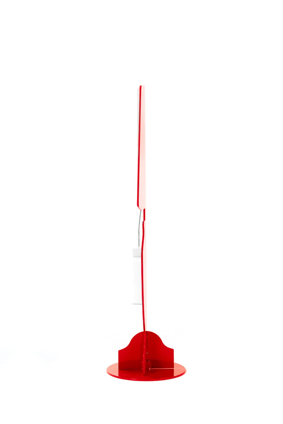 Lampada da tavolo Ahua Design Mini Classic Rossa - Made in Italy