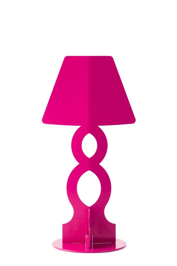 Lampada da tavolo Āhua Infinity Fucsia