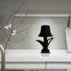 Table lamp Āhua Bloom Black